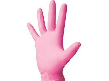 Disposable gloves latex XS pink 100pcs
